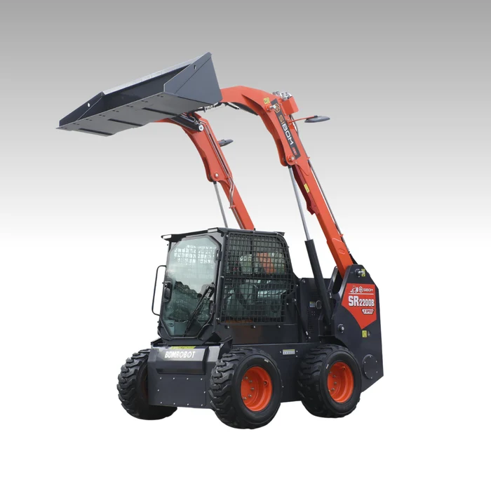 Sibom SR2200B skid steer loader for attachment fitment support